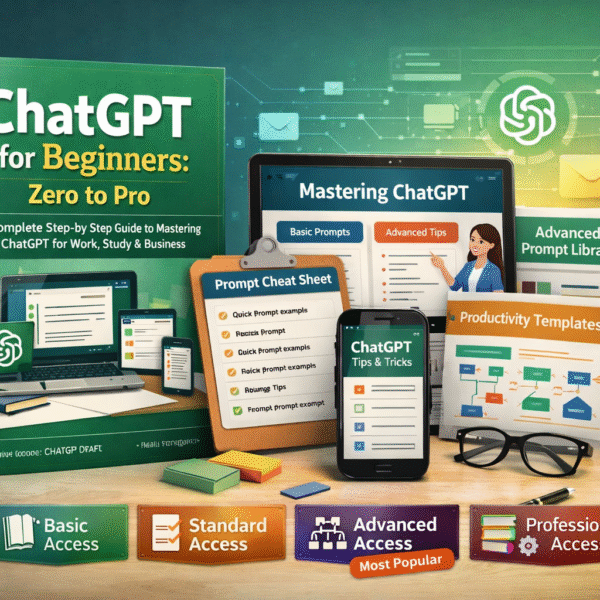ChatGPT for Beginners: Zero to Pro
